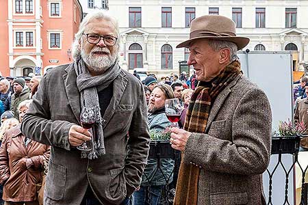 Příjezd sv. Martina a slavnostní otevření Svatomartinského vína, Festivalu vína Český Krumlov® 11.11.2019, foto: Lubor Mrázek (37/66)