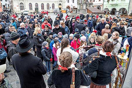 Příjezd sv. Martina a slavnostní otevření Svatomartinského vína, Festivalu vína Český Krumlov® 11.11.2019, foto: Lubor Mrázek (39/66)