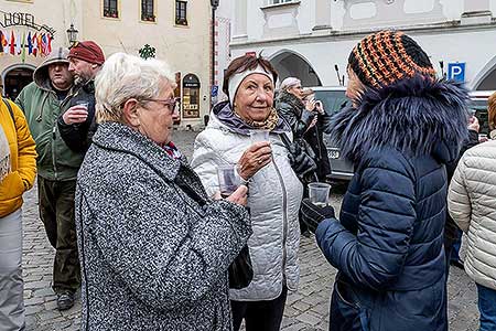 Příjezd sv. Martina a slavnostní otevření Svatomartinského vína, Festivalu vína Český Krumlov® 11.11.2019, foto: Lubor Mrázek (47/66)