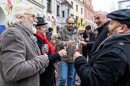 Příjezd sv. Martina a slavnostní otevření Svatomartinského vína, Festivalu vína Český Krumlov® 11.11.2019, foto: Lubor Mrázek (55/66)