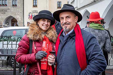 Příjezd sv. Martina a slavnostní otevření Svatomartinského vína, Festivalu vína Český Krumlov® 11.11.2019, foto: Lubor Mrázek (57/66)