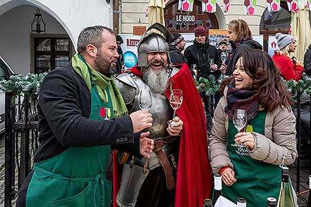 Příjezd sv. Martina a slavnostní otevření Svatomartinského vína, Festivalu vína Český Krumlov® 11.11.2019, foto: Lubor Mrázek (59/66)