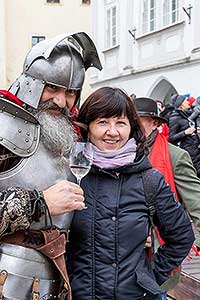 Příjezd sv. Martina a slavnostní otevření Svatomartinského vína, Festivalu vína Český Krumlov® 11.11.2019, foto: Lubor Mrázek (61/66)
