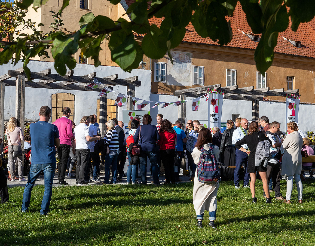 Krumlovské akce s vínem - design foto