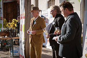 Zahájení Festivalu vína Český Krumlov® na vinici v Klášterní zahradě 22.10.2021, foto: Tomáš Kasal