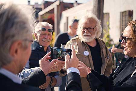 Zahájení Festivalu vína Český Krumlov® na vinici v Klášterní zahradě 7. 10. 2022, foto: Tomáš Kasal (6/64)