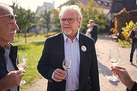 Zahájení Festivalu vína Český Krumlov® na vinici v Klášterní zahradě 7. 10. 2022, foto: Tomáš Kasal (11/64)