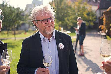 Zahájení Festivalu vína Český Krumlov® na vinici v Klášterní zahradě 7. 10. 2022, foto: Tomáš Kasal (12/64)
