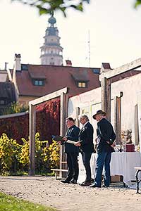 Zahájení Festivalu vína Český Krumlov® na vinici v Klášterní zahradě 7. 10. 2022, foto: Tomáš Kasal (35/64)