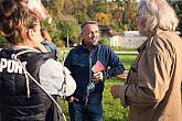 Zahájení Festivalu vína Český Krumlov® na vinici v Klášterní zahradě 7. 10. 2022, foto: Tomáš Kasal