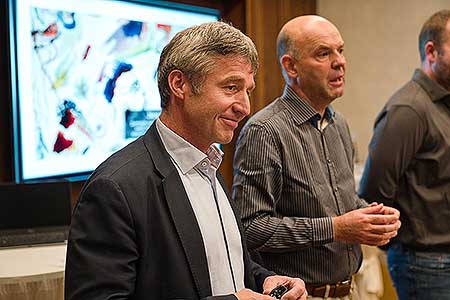 Víno nás spojuje – Weingut Künstler (DE) & Filip Mlýnek (CZ) – 13. 11. 2021, foto: Tomáš Kasal (36/92)