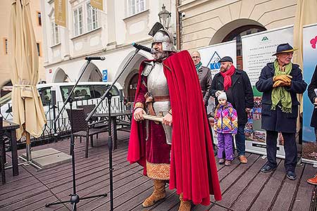 Příjezd svatého Martina a slavnostní otevření Svatomartinského vína 11. 11. 2021, foto: Tomáš Kasal (32/69)
