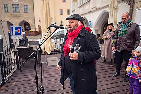 Příjezd svatého Martina a slavnostní otevření Svatomartinského vína 11. 11. 2021, foto: Tomáš Kasal (39/69)