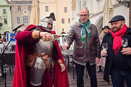 Příjezd svatého Martina a slavnostní otevření Svatomartinského vína 11. 11. 2021, foto: Tomáš Kasal (40/69)