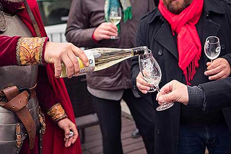 Příjezd svatého Martina a slavnostní otevření Svatomartinského vína 11. 11. 2021, foto: Tomáš Kasal (41/69)