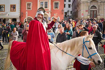 Příjezd svatého Martina a slavnostní otevření Svatomartinského vína 11. 11. 2022, foto: Tomáš Kasal (18/83)