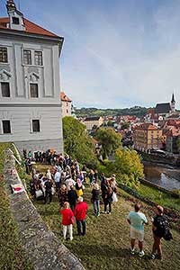 Zahájení Festivalu vína Český Krumlov® na jižních terasách zámku 6. 10. 2023, foto: Tomáš Kasal (33/62)