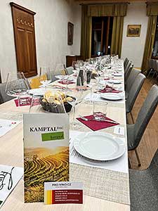 Erste Lage Kamptal a Carnuntum, renesanční sál u radnice 4. 11. 2023 (2/5)