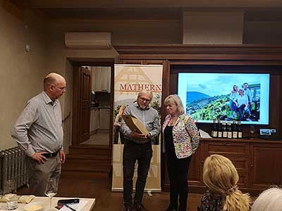 Weingut Mathern – Ryzlinky z&nbsp;Nahe, renesanční sál u&nbsp;radnice 2. 11. 2023 (2/6)