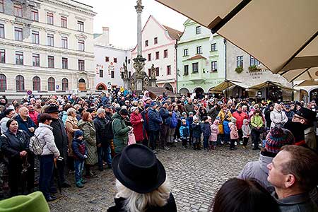 Příjezd svatého Martina a slavnostní otevření Svatomartinského vína 11. 11. 2023, foto: Tomáš Kasal (18/58)