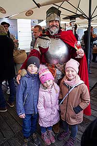 Příjezd svatého Martina a slavnostní otevření Svatomartinského vína 11. 11. 2023, foto: Tomáš Kasal (35/58)