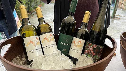 Zahájení Festivalu vína Český Krumlov® na vyhlídkové terasa u&nbsp;V. nádvoří 4. 10. 2024 (1/23)