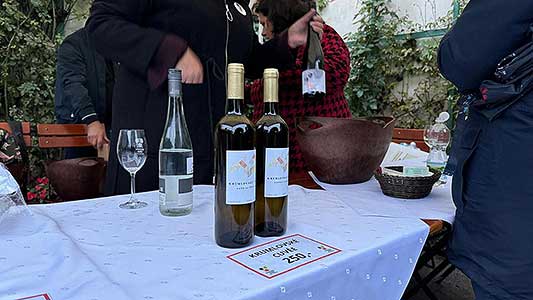 Zahájení Festivalu vína Český Krumlov® na vyhlídkové terasa u&nbsp;V. nádvoří 4. 10. 2024 (3/23)
