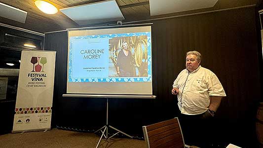 Festival vína Český Krumlov® – Michal Šetka představuje světové vinařky 2. 11. 2024 (13/28)