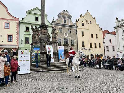 Festival vína Český Krumlov® - Příjezd svatého Martina a&nbsp;slavnostní otevření Svatomartinského vína 11. 11. 2024 (3/11)