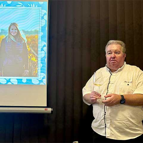 Michal Šetka představuje světové vinařky 2. 11. 2024