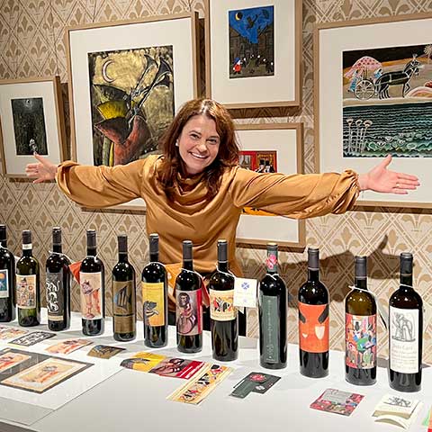 Víno a&nbsp;umění v&nbsp;Paláci ilustrace 14.&nbsp;11.&nbsp;2025